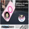 Coque arrière Phonesta HardFrost avec MagSafe pour HONOR Magic8 Lite - Rose mat 6