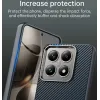 Coque arrière Phonesta IMD Carbon Fiber pour Xiaomi 14T - Bleu foncé 6