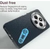 Coque arrière Phonesta IMD Carbon Fiber pour Xiaomi Redmi 14C / Xiaomi Poco C75 - Bleu foncé 4