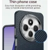 Coque arrière Phonesta IMD Carbon Fiber pour Xiaomi Redmi 14C / Xiaomi Poco C75 - Bleu foncé 5