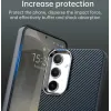 Coque arrière Phonesta IMD Carbon Fiber pour Samsung Galaxy S23 FE - Bleu foncé 7