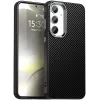 Coque arrière Phonesta IMD Carbon Fiber pour Samsung Galaxy S25 Plus/S24 Plus - Noir