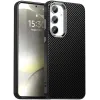 Coque arrière Phonesta IMD Carbon Fiber pour Samsung Galaxy S25/S24 - Noir