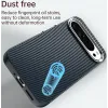 Coque arrière Phonesta IMD Carbon Fiber pour Google Pixel 9 Pro XL - Bleu foncé 4