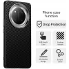 Coque arrière Phonesta IMD Carbon Fiber pour HONOR Magic7 Lite/X9c - Noir 2
