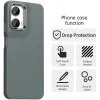 Coque arrière Phonesta IMD Carbon Fiber pour Motorola Moto G35 - Gris 2