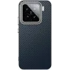 Coque arrière Phonesta IMD Carbon Fiber pour Xiaomi 15 - Bleu foncé 2