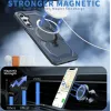 Coque arrière Phonesta IronLock anneau et MagSafe pour Samsung Galaxy A17/A16/A26 - Bleu 1