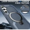 Coque arrière Phonesta IronLock anneau et MagSafe pour Samsung Galaxy A17/A16/A26 - Bleu 4