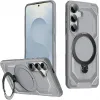 Coque arrière Phonesta IronLock anneau et MagSafe pour Samsung Galaxy S25/S24 - Gris 0