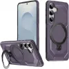 Coque arrière Phonesta IronLock anneau et MagSafe pour Samsung Galaxy S25/S24 - Violet 0