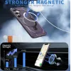 Coque arrière Phonesta IronLock anneau et MagSafe pour Samsung Galaxy S25/S24 - Violet 1
