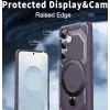 Coque arrière Phonesta IronLock anneau et MagSafe pour Samsung Galaxy S25/S24 - Violet 3