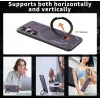Coque arrière Phonesta IronLock anneau et MagSafe pour Samsung Galaxy S25/S24 - Violet 5