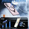 Coque arrière Phonesta IronLock anneau et MagSafe pour Samsung Galaxy S25/S24 - Rose 1