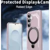 Coque arrière Phonesta IronLock anneau et MagSafe pour Samsung Galaxy S25/S24 - Rose 3