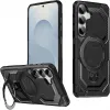 Coque arrière Phonesta IronLock anneau et MagSafe pour Samsung Galaxy S25/S24 - Noir 0