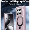 Coque arrière Phonesta IronLock anneau et MagSafe pour Xiaomi 14T - Rose 4