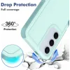 Coque arrière Phonesta ImpactShield pour Samsung Galaxy S25 Plus/S24 Plus - Vert menthe 2