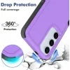 Coque arrière Phonesta ImpactShield pour Samsung Galaxy S25 Plus/S24 Plus - Violet 2