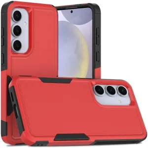 Coque arrière Phonesta ImpactShield pour Samsung Galaxy S25 Plus/S24 Plus - Rouge