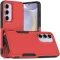 Coque arrière Phonesta ImpactShield pour Samsung Galaxy S25 Plus/S24 Plus - Rouge