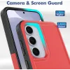 Coque arrière Phonesta ImpactShield pour Samsung Galaxy S25 Plus/S24 Plus - Rouge 1