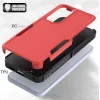 Coque arrière Phonesta ImpactShield pour Samsung Galaxy S25 Plus/S24 Plus - Rouge 3