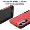 Coque arrière Phonesta ImpactShield pour Samsung Galaxy S25 Plus/S24 Plus - Rouge 4