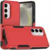 Coque arrière Phonesta ImpactShield pour Samsung Galaxy S25/S24 - Rouge 0