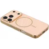 Coque arrière Phonesta Luxury Carbon Fiber avec MagSafe pour Apple iPhone 17 Pro Max - Rose 3