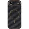 Coque arrière Phonesta Luxury Carbon Fiber avec MagSafe pour Apple iPhone Air - Noir 2