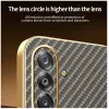 Coque arrière Phonesta Luxury Carbon Fiber avec MagSafe pour Samsung Galaxy A17/A26 - Marron 7