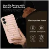 Coque arrière Phonesta Luxury Carbon Fiber avec MagSafe pour Samsung Galaxy S25 Edge - Rose 2