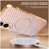 Coque arrière Phonesta Luxury Carbon Fiber avec MagSafe pour Samsung Galaxy S25 Edge - Rose 4