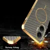 Coque arrière Phonesta Luxury Carbon Fiber avec MagSafe pour Xiaomi Poco F7 - Marron 8
