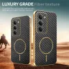 Coque arrière Phonesta Luxury Carbon Fiber avec MagSafe pour Xiaomi Redmi 15 - Noir 4
