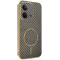 Coque arrière Phonesta Luxury Carbon Fiber avec MagSafe pour Xiaomi Redmi 15C / Xiaomi Poco C85 - Marron