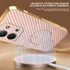 Coque arrière Phonesta Luxury Carbon Fiber avec MagSafe pour Xiaomi Redmi 15C / Xiaomi Poco C85 - Rose 1