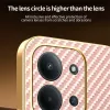 Coque arrière Phonesta Luxury Carbon Fiber avec MagSafe pour Xiaomi Redmi 15C / Xiaomi Poco C85 - Rose 5