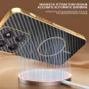 Coque arrière Phonesta Luxury Carbon Fiber avec MagSafe pour Motorola Edge 60 Pro - Noir 1