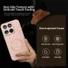 Coque arrière Phonesta Luxury Carbon Fiber avec MagSafe pour Motorola Edge 60 / Edge 60 Fusion - Rose 3