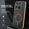 Coque arrière Phonesta Luxury Carbon Fiber avec MagSafe pour Motorola Edge 60 / Edge 60 Fusion - Noir 2