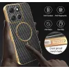 Coque arrière Phonesta Luxury Carbon Fiber avec MagSafe pour Motorola Moto G86 Power - Noir 6