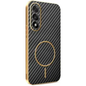 Coque arrière Phonesta Luxury Carbon Fiber avec MagSafe pour OnePlus Nord 5 - Noir