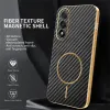 Coque arrière Phonesta Luxury Carbon Fiber avec MagSafe pour OnePlus Nord 5 - Noir 3