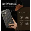 Coque arrière Phonesta Luxury Carbon Fiber avec MagSafe pour Oppo A5 Pro - Noir 2