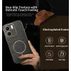 Coque arrière Phonesta Luxury Carbon Fiber avec MagSafe pour Oppo A5x - Noir 2