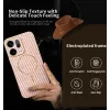 Coque arrière Phonesta Luxury Carbon Fiber avec MagSafe pour Oppo Reno14 - Rose 2