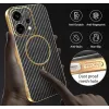 Coque arrière Phonesta Luxury Carbon Fiber avec MagSafe pour Oppo Reno14 - Noir 6